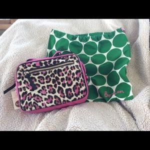 Boden Cow-Haired Leopard Print Handbag.